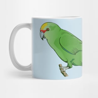 Yellow-crowned parakeet Kākāriki Mug